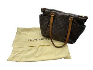 LOUIS VUITTON MONOGRAM TOTALLY GM 100% Auth LV Shoulder Handbag